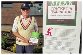 Mark Ryan’s book Cricket in Leamington and Leamington Cricket Club. Picture supplied.
