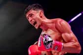 George Mouzakitis celebrates his win over Damien Alamos. Picture supplied.