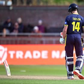 Charlie Taylor of Warwickshire - off to Pakistan.