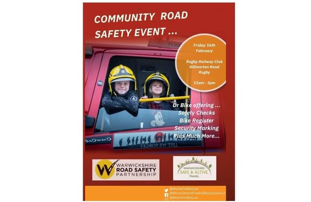 Firefighters in Rugby are holding an open day, offering advice to the public, on Friday February 16 at the Rugby Railway Club, 11am-3pm.