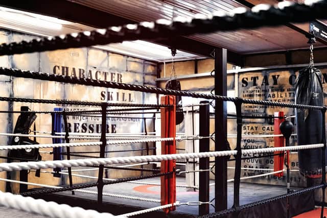 Cleary's Boxing Gym photo by Wayne Coles.