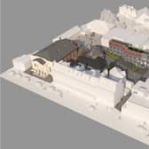 A CGI aerial view of the Fold. Picture supplied.