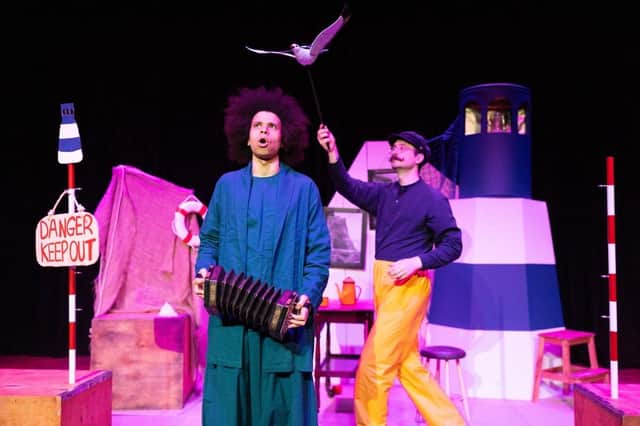 Tales from the Lighthouse features storytelling, traditional music, original songs and puppetry