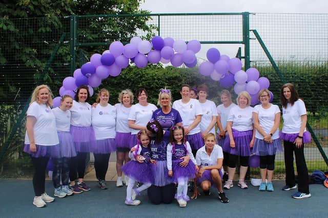 The Harbury Hornets Walking Netball team will be hosting its charity tournament again on June 29. Photo shows the Harbury Hornets team, helpers and partners who took part in a previous tournament. Photo supplied
