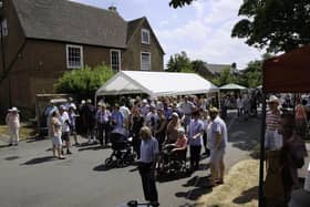 A library picture of the fete.