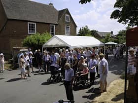 A library picture of the fete.