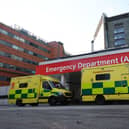 NHS ambulances parked outside the accident and emergency (A&E) department of St Thomas' Hospital in central London. PA Photo. Picture date: Wednesday February 6, 2020. See PA story HEALTH Hospital. Photo credit should read: Victoria Jones/PA Wire