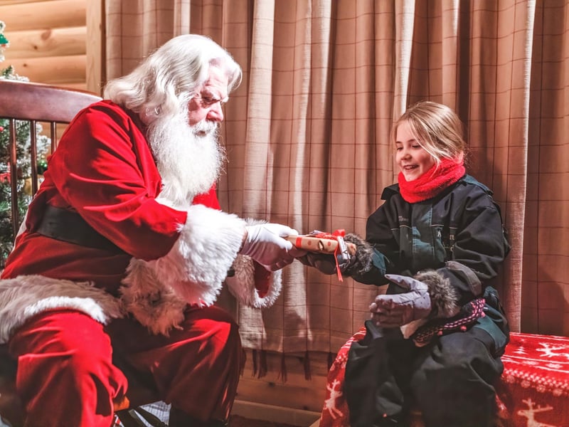 Every child gets a gift from Father Christmas