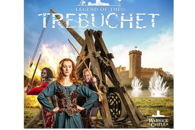 The search is on to find one brave individual to become the Trebuchet Master’s Apprentice for a day and help defend Warwick Castle in its brand new show, the Legend of the Trebuchet. Photo supplied