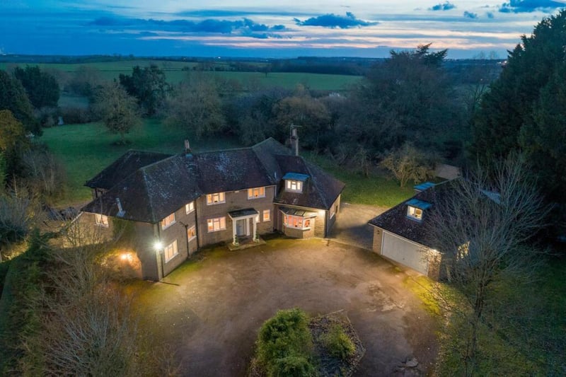 The five bed property is located on the outskirts of Radford Semele. Photo by Fine and Country