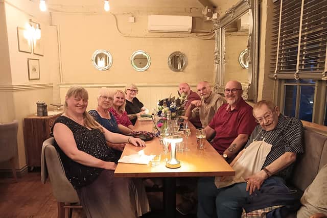 Colin and Patricia Bloxham celebrated the milestone on August 26 at a surprise meal organised by their daughters and their husbands. Photo supplied