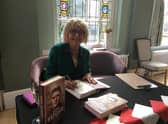 Dr Lynne Hapgood launched her book about her father, the former Arsenal and England football captain Eddie Hapgood, at an event in Leamington.