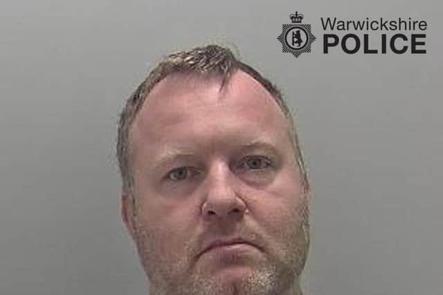 Mark Cleary. Picture supplied by Warwickshire Police.