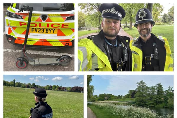 Officers in the Warwick Safer Neighbourhood Team (SNT) have been stepping up patrols in Warwick after concerns have been raised by members of the public. Photos by Warwick Police