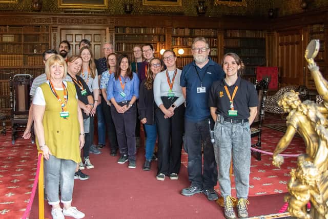 Charlecote Park staff and volunteers (pictured) are hoping the new investment will preserve the Victorian building for future generations.