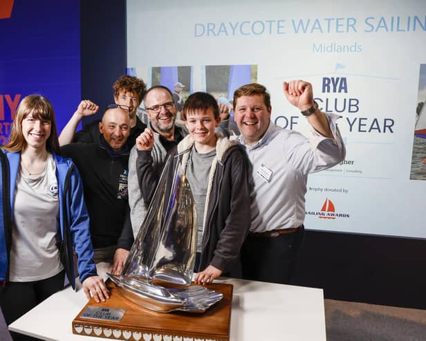 Draycote Water SC wins Club of the Year 2024. PIcture: Paul Wyeth