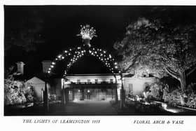 The Lights of Leamington 1955 Jephson Gardens Gateway. Credit: Leamington Spa Art Gallery and Museum