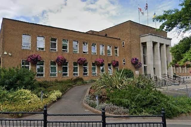 Rugby Town Hall. Photo: Google Street View.