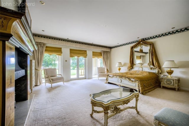 One of the eight bedrooms. Photo by John Shepherd Collection