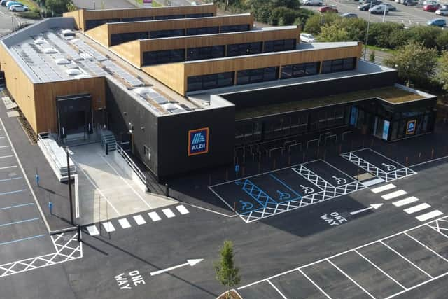 The new Aldi store in Leamington. Picture supplied.