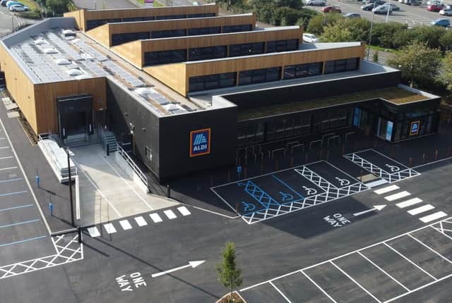 The new Aldi store in Leamington. Picture supplied.