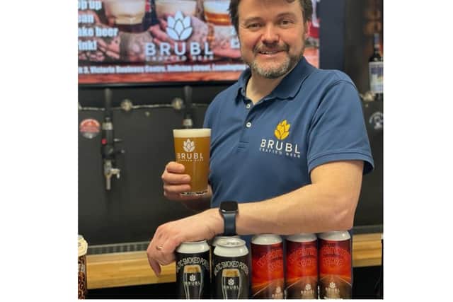 Since walking away from his 30-year career in technology, Nathan Barnes has devoted himself to BRUBL craft beer brewery and tap room full time. Photo supplied
