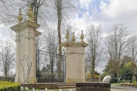 Rugby's remembrance service and parade takes place at the War Memorial gates on Sunday 12 November. (Photo courtesy of Veronika Beckova).