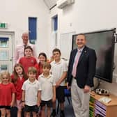 South Leicestershire MP Alberto Costa was grilled by parliamentary pupils when he visited Swinford Church of England Primary School.