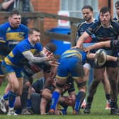Kenilworth slipped to a narrow defeat at Dudley. Pic: Ian Jackson, Dudley Kingswinford Rugby Club