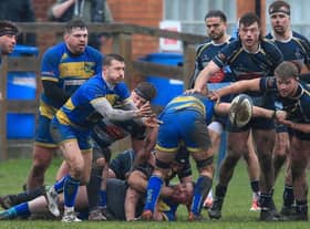 Kenilworth slipped to a narrow defeat at Dudley. Pic: Ian Jackson, Dudley Kingswinford Rugby Club