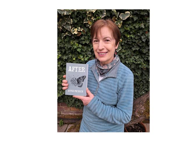 Anna Patrick with her new book After. Picture supplied.