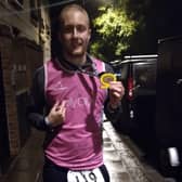 Hamish completed the challenge in just under 45 hours. Photo supplied