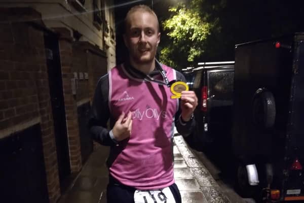 Hamish completed the challenge in just under 45 hours. Photo supplied