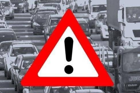 A crash on the A45 near the Memorial Island is causing delays in the area.