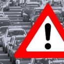 Motorists are being urged to avoid the area