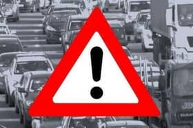 Police are advising drivers to avoid the area.
