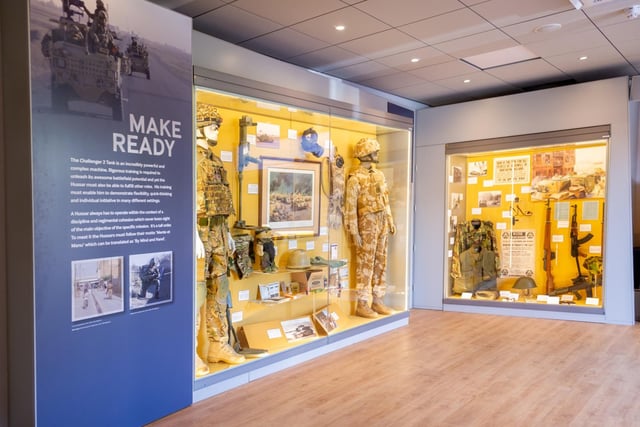 Here's a sneak peek at one of the displays inside the new museum in Warwick