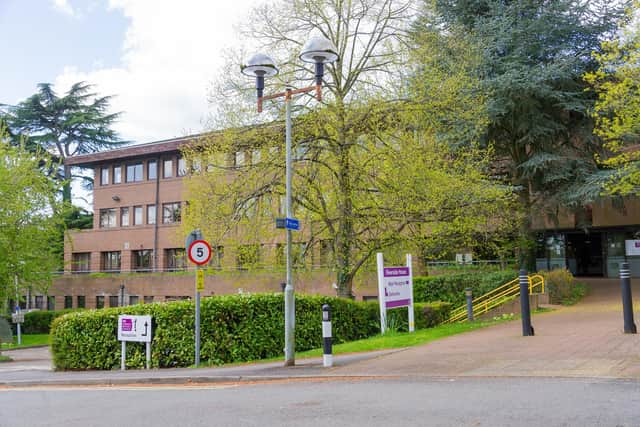 Warwick District Council's Riverside House headquarters in Leamington. Credit: Mike Baker.