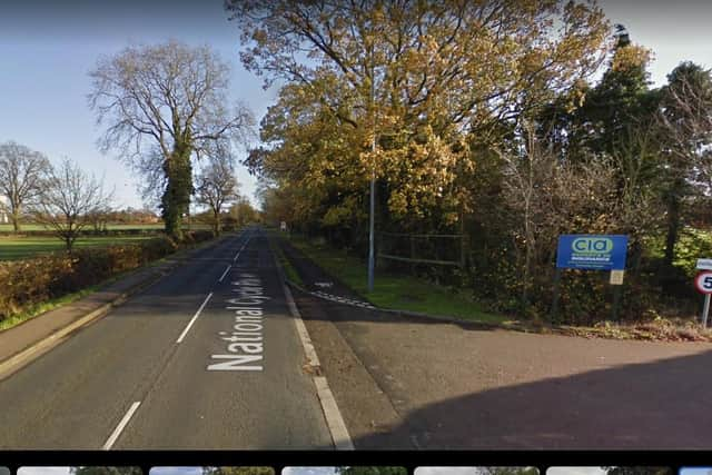 As it used to be... the entrance to Inwoods House when it was home to CIA Insurance. Photo: Google Street View.