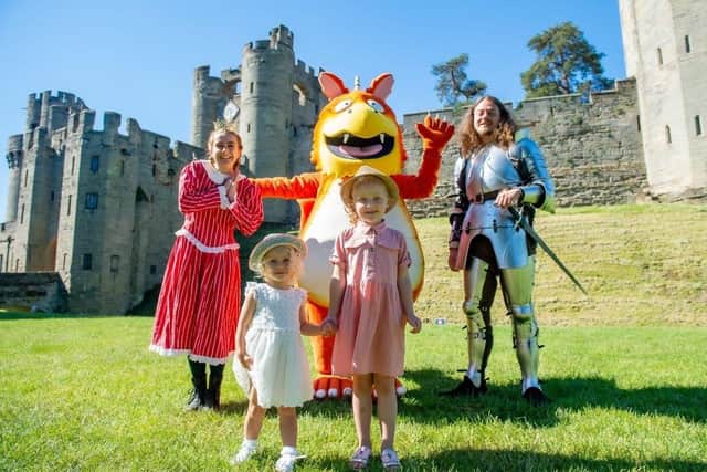 Zog at Warwick Castle. Picture supplied.