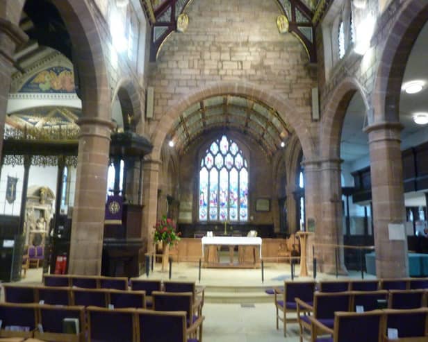 Interior of Holy Trinity Church, Sutton Coldfield