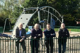 From the left, Alistair Clark (AC Lloyd, Cllr Will Roberts (Warwick District Council and Warwickshire County Council), Steve Piper (AC Lloyd) and Simon Richardson (Warwick District Council).