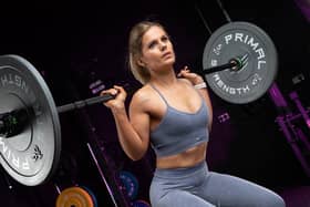 Former nurse turned personal trainer Mari Carmen from Leamington has launched an app for mums like her called FIT MAMA. Picture supplied.