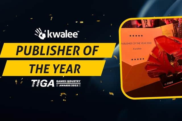Kwalee has won a Publisher of the Year Award in the TIGA Games Industry Awards 2022.