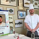 Thomas Parker, a chef at Warwick Conferences.