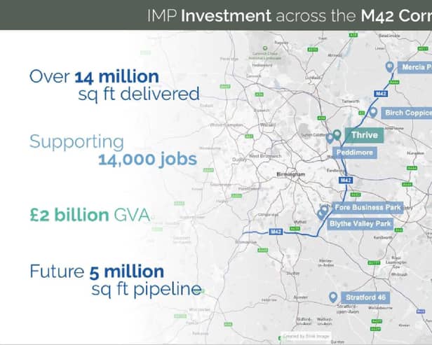 IM Properties boasts a near 40-year timeline of commercial investment along the M42 in the West Midlands.