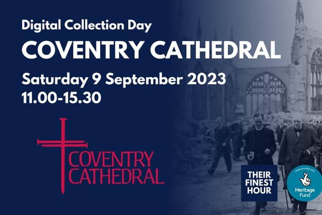 Coventry Cathedral event aims to preserve Second World War memories.