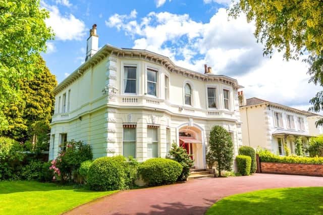 A stunning Grade II Listed Victorian villa in Leamington had been placed on the market. Photo by Hamptons