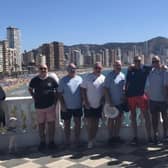 Some of the VS Rugby players warmed up for this Sunday's 40th anniversary reunion with a recent trip to Benidorm.
