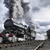 The Clun Castle steam engine will be transporting rail enthusiasts back in time on its journey on May 10 and 11. Photo supplied